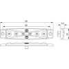 DAS-560-0.06 DASTERI ΦΑΝΟΣ ΟΓΚΟΥ 6 LED 24 VOLT ΚΟΚΚΙΝΟ