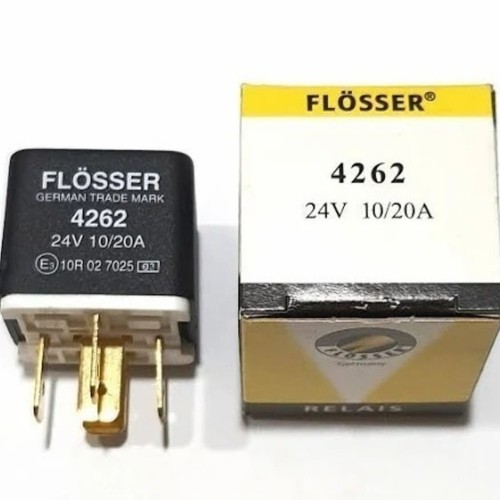4262 FLOSSER ΡΕΛΕ 24V 5 ΕΠΑΦΕΣ