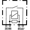 4RA933766111 HELLA ΡΕΛΕ 12V 4PIN ΜΕ ΑΝΤΙΣΤΑΣΗ