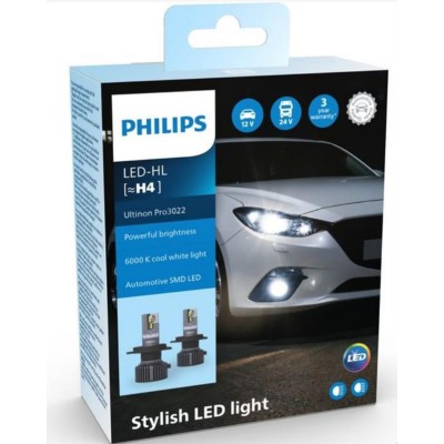 01800794 PHILIPS ΛΑΜΠΑ LED Η4 12/24V