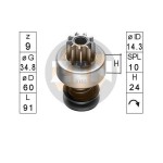 ZN0105 ZEN (0001354084) ΓΡΑΝΑΖΙ ΜΙΖΑΣ 9Δ. BOSCH FORD ΤΡΑΚΤΕΡ