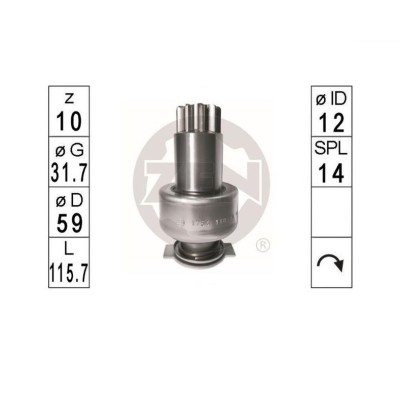 ZN1754 ZEN ΓΡΑΝΑΖΙ ΜΙΖΑΣ 10Δ. ISKRA