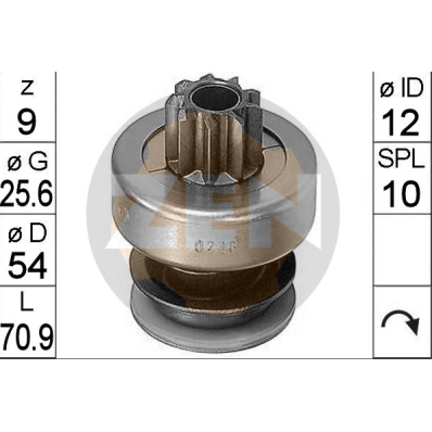 ZN0228 ZEN (0001362038) ΓΡΑΝΑΖΙ ΜΙΖΑΣ 9Δ. BOSCH M/S UNIMOG