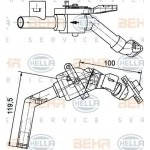 9XL351328101 HELLA ΒΑΛΒΙΔΑ ΚΑΛΟΡΙΦΕΡ MERCEDES