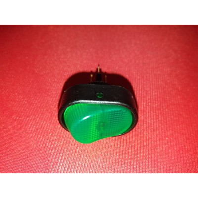 6EH0079466001 HELLA ΠΛΗΚΤΡΟ ΟΒΑΛ ΦΩΤΙΖΟΜΕΝΟ ΠΡΑΣΙΝΟ 1 ΣΚΑΛΑ