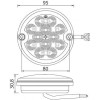 DSL-210STL ΦΑΝΟΣ ΟΠΙΣΘΙΟΣ LED 2 ΛΕΙΤΟΥΡΓΙΩΝ ΠΟΡEΙΑΣ STOP