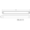 DSL-24.1206 DASTERI ΤΡΙΤΟ STOP  LED 