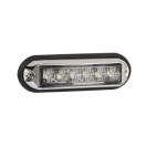 DSL-GHST2AS DASTERI ΦΑΝΟΣ LED ΠΟΡΤΟΚΑΛΙ ΑΝΑΛΑΜΠΗΣ 10-30 VOLT ΜΑΥΡΗ ΒΑΣΗ