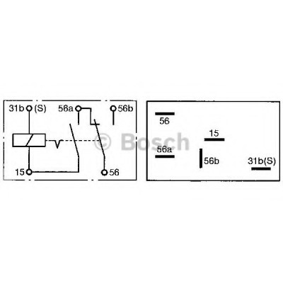 0332515012 BOSCH ΡΕΛΕ ΑΛΛΑΓΗΣ ΦΩΤΩΝ  24Volt