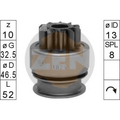 ZN-1024 ZEN ΓΡΑΝΑΖΙ ΜΙΖΑΣ 10 ΔONTIA MITSUBISHI