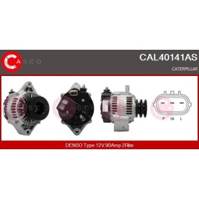 CAL40141AS (101211901) ΔΥΝΑΜΟ DENSO 12V 90A CATERPILLAR